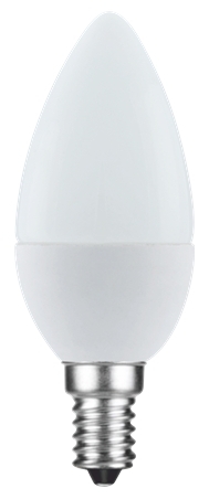 ŹRÓDŁO LED ŚWIECOWA 5W E14 400LM C37 3000K 25000H. - LED-2705 - HELIOS żarówki