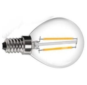 ŹRÓDŁO LED FILAMENT KULKA 4W E14 470LM P45 2700K 25000H. - LED-2724 - HELIOS żarówki