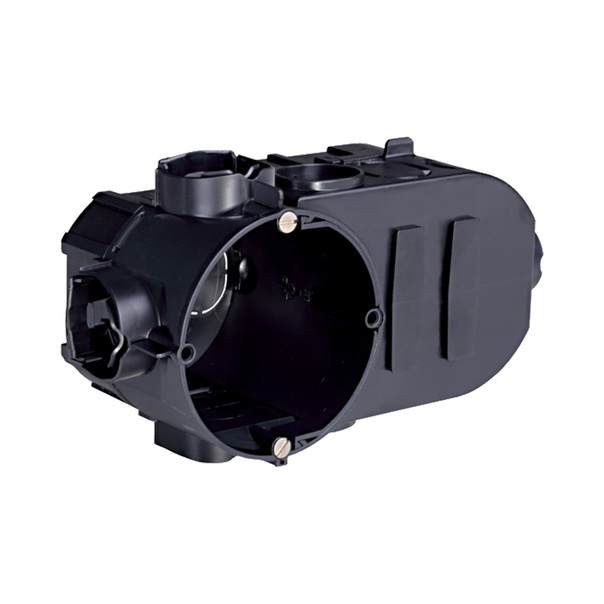 PUSZKA PODTYNKOWA DWUKOMOROWA 60 X 149 X 67 MM. - 1068-02 - ASTAT-LOGISTYKA
