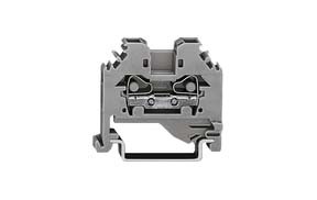 ZŁĄCZKA 2-PRZEWODOWA 4 MM2 SZARA. - 281-101 - WAGO