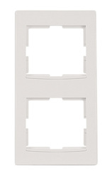 RAMKA PODWÓJNA PIONOWA KREMOWA ANYA - AYA5801123 - SCHNEIDER ELECTRIC