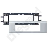 UCHWYT DO OSPRZĘTU MOSAIC 65MM 6 MODUŁÓW ALU DLP  - 011206 - LEGRAND