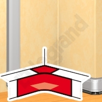 KĄT WEWNĘTRZNY 50X105 ALU DLP  - 011221 - LEGRAND