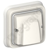 WYJŚCIE KABLOWE Z DŁAWIKIEM BIAŁE PLEXO55  - 069888 - LEGRAND