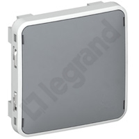 ZAŚLEPKA PUSZKI LUB UCHWYTU SZARA PLEXO55  - 069537 - LEGRAND