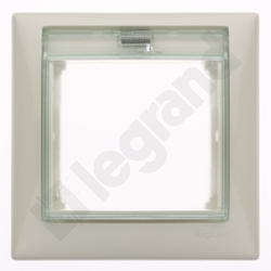 RAMKA POJEDYNCZA IP44 KREMOWY VALENA - 774350 - LEGRAND