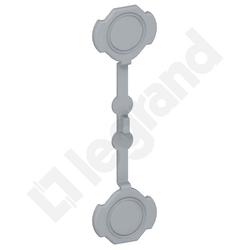 ZESTAW 4 ZAŚLEPEK OTWORÓW ŚRUB PLEXO55  - 069598 - LEGRAND