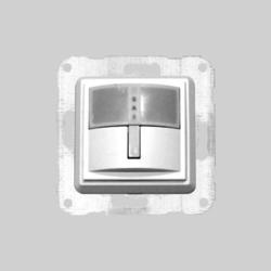 CZUJNIK RUCHU 1000W (WS051) BIAŁY POLO.OPTIMA - 12031102 - HAGER - BERKER