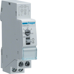Wyłącznik schodowy 30s-10min 230V 1NO 16A - EMN001 - HAGER - BERKER