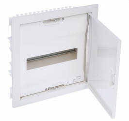 ROZDZIELNIA METAL 1X12 MODUŁY P/T IP40 LISTWY PRZYŁ N+PE DRZWI METAL RWN - 602431 - LEGRAND