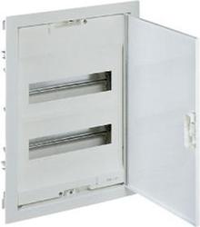 ROZDZIELNIA METAL 2X12 MODUŁY P/T IP40 LISTWY PRZYŁ N+PE DRZWI METAL RWN - 602432 - LEGRAND