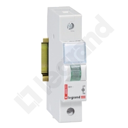 LAMPKA LED SYGNALIZACYJNA POJEDYNCZA KOLOR ZIELONY ZASILANIE 230V L313 - 604077 - LEGRAND
