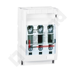 ROZŁĄCZNIK IZOLACYJNY 125A 3 BIEGUNY KASETOWY DO WKŁADEK NOŻOWYCH WT-000 SPX - 605200 - LEGRAND