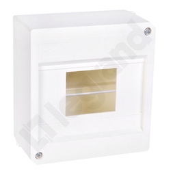 ROZDZIELNIA TWORZYWO 1X6 MODUŁY N/T IP20 S6 LISTWY N+PE S6 - 605271 - LEGRAND