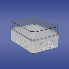 OBUDOWA HERMETYCZNA BEZ WYPOSAŻENIA 158X118X76 OH-2A.2 - 29.22 - ELEKTROPLAST OPATÓWEK