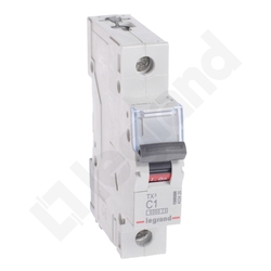 WYŁĄCZNIK NADPRĄDOWY C 1A 1 POLOWY CHARAKTERYSTYKA C S301 - 403426 - LEGRAND
