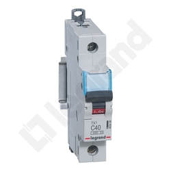 WYŁĄCZNIK NADPRĄDOWY C 40A 1 POLOWY CHARAKTERYSTYKA C S301 - 403438 - LEGRAND