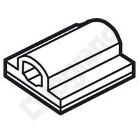 UCHWYT SAMOPRZYLEPNY 15MM (X100) GRAFOPLAST  - 037710 - LEGRAND