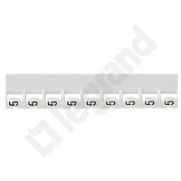 OZNACZNIK 'MEMOCAB' BIAAŁE CYFRY 1 (X600) - 037781 - LEGRAND