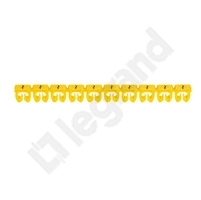 OZNACZNIK CAB3 1,5-2,5 MM2 SYMBOL ''~'' (X300) - 038294 - LEGRAND