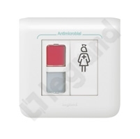 BLOK DRZWIOWY - 2 MODUŁY BIAŁY MOSAIC  - 078204 - LEGRAND