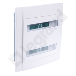 ROZDZIELNIA TWORZYWO 2X12 MODUŁY P/T IP40 LISTWA PRZYŁ N+PE DRZWI BIAŁE PRACTIBOX - 601123 - LEGRAND