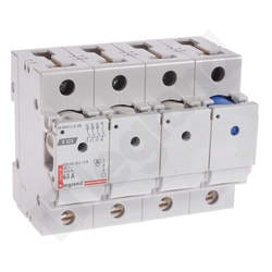 ROZŁĄCZNIK BEZPIECZNIKOWY 63A 4 BIEGUNY DO WKŁADEK D0 R323 - 606759 - LEGRAND