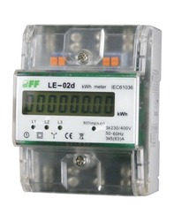 LICZNIK ENERGII ELEKTRYCZNEJ 3 FAZOWY 3X 5/63A 3X 230V. 400V WYŚWIETLACZ LED LE-02D - LE-02D - F&F
