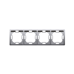 RAMKA POCZWÓRNA INOX BASIC - BMR4/21 - KONTAKT SIMON