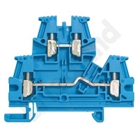 ZŁĄCZNKA 2 TOROWA 2 PRZEKROJE 2,5MM2 SZEROKOŚĆ 5 MM NIEBIESKA - 037107 - LEGRAND