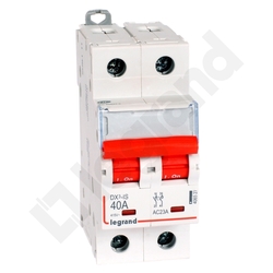 ROZŁĄCZNIK IZOLACYJNY 40A 2 BIEGUNY FRX302 - 406527 - LEGRAND