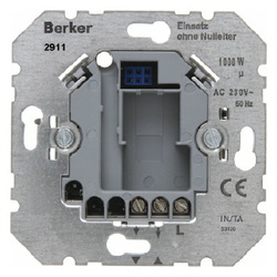 STEROWNIK ROLLOTEC&reg; STANDARD BEZ PRZYŁĄCZA NEUTRALNEGO DOSTEPNY TYLKO DLA SERII MODUL/ARSYS - 2911 - HAGER - BERKER