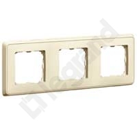 RAMKA POTRÓJNA POZIOM/PION KREMOWA CARIVA - 773753 - LEGRAND