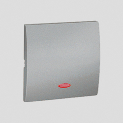 KLAWISZ DO ŁĄCZNIKA JEDNOBIEGUNOWEGO Z PODŚWIETLENIEM ALUMINIOWY SIMON CLASSIC - MKW1L/26 - KONTAKT SIMON