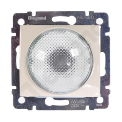 SYGNALIZATOR KREM - KLOSZ TRANSPARENTNY VALENA  - 774124 - LEGRAND