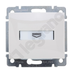 ŁĄCZNIK HOTELOWY MECHANICZNY KREM 10A-250V~ VALENA  - 774134 - LEGRAND