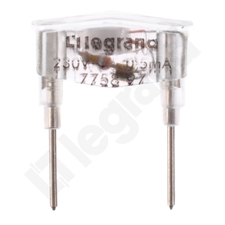 LAMPKA ZIELONA 0,5MA 230V~ - 775897 - LEGRAND