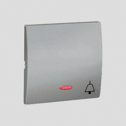 KLAWISZ DO PRZYCISKU DZWONEK Z PODŚWIETLENIEM ALUMINIOWY SIMON CLASSIC - MKD1L/26 - KONTAKT SIMON