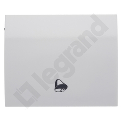 KLAWISZ POJEDYNCZY Z SYMBOLEM DZWONKA ARCTIC SISTENA LIFE  - 777046 - LEGRAND