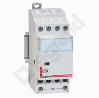 STYCZNIK MODUŁOWY 25A AC1 4 BIEGUNY 2NC-2NO STEROWANIE 230V AC SM425 - 412533 - LEGRAND