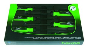 ZESTAW ŚRUBOKRĘTÓW 2 K KRZYŻAK PH W OSŁONIE 6-ELEM. - 101560 - HAUPA