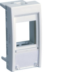 PŁYTKA CZOŁOWA RJ45 KEYSTONE SYSTO - WS202 - HAGER - BERKER