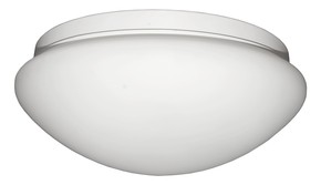 PLAFONIERA 60W E27 IP40 Z CZUJNIKIEM RUCHU BIAŁA KLOSZ MATOWY SZKLANY DRM-03 - DRM-03 - F&F
