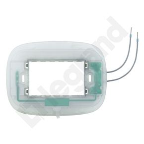 UCHWYT PODŚWIETLANY 3 MODUŁY DO RAMEK OWALNYCH (HB) AXOLUTE - HB4703X - LEGRAND