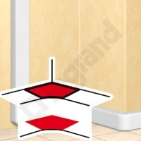KĄT WEWNĘTRZNY DO WYS 50,85/95 DLP - 010602 - LEGRAND