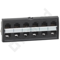 MODUŁ PANELOWY RJ45 FTP 6XD/6XT LCS  - 033537 - LEGRAND
