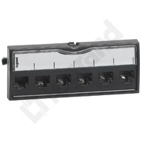 MODUŁ PANELOWY 6XRJ45 KAT5E UTP LCS  - 033554 - LEGRAND