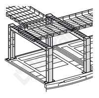 WSPORNIK KORYT KABLOWYCH 600/800 LCS  - 046478 - LEGRAND