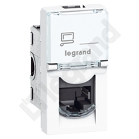 GNIAZDO 1XRJ45 KAT6 STP MOSAIC  - 076563 - LEGRAND