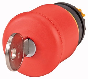 NAPĘD PRZYCISKU BEZPIECZEŃSTWA CZERWONY Z KLUCZYKIEM M22-PVS - 216879 - EATON
